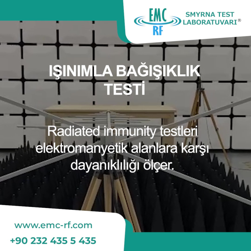 isinimla bagisiklik testi radiated immunity test isinimla bagisiklik testi radiated immunity test