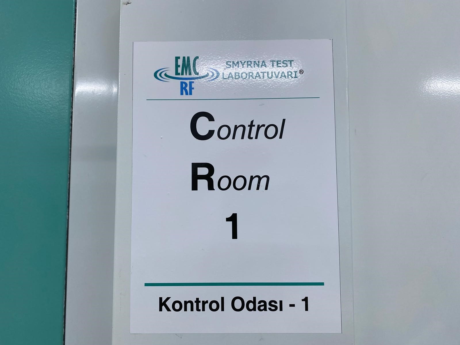 Kontrol Odası - Kapı işareti