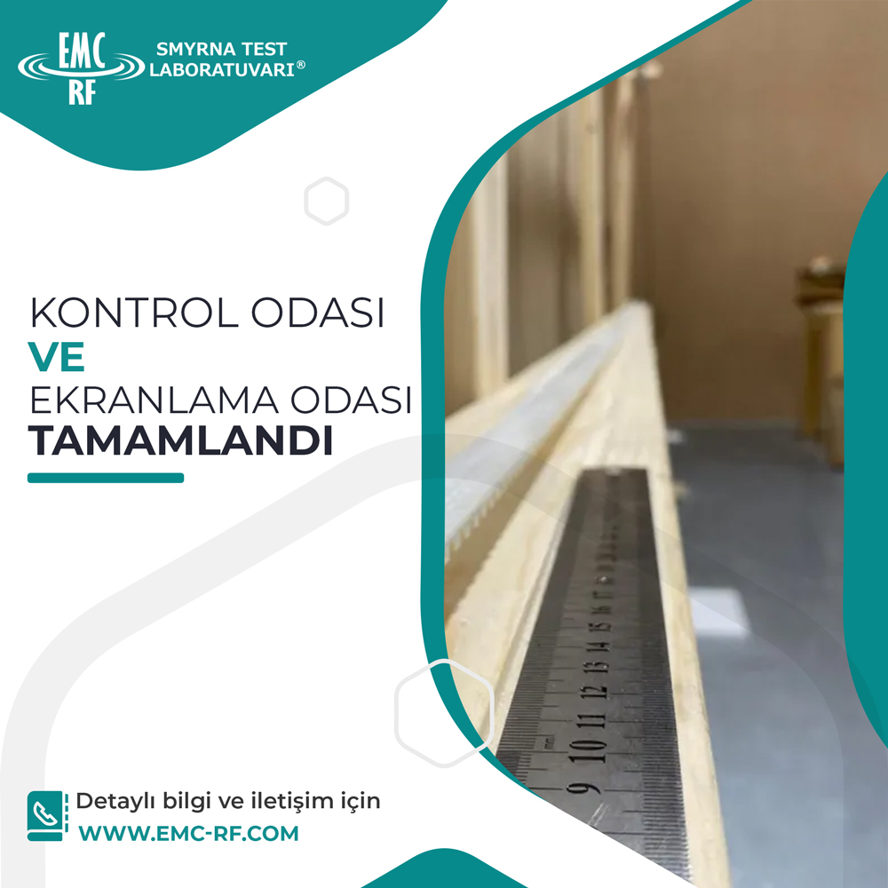 kontrol odasi ve ekranlama odasi tamamlandi kontrol odasi ve ekranlama odasi tamamlandi