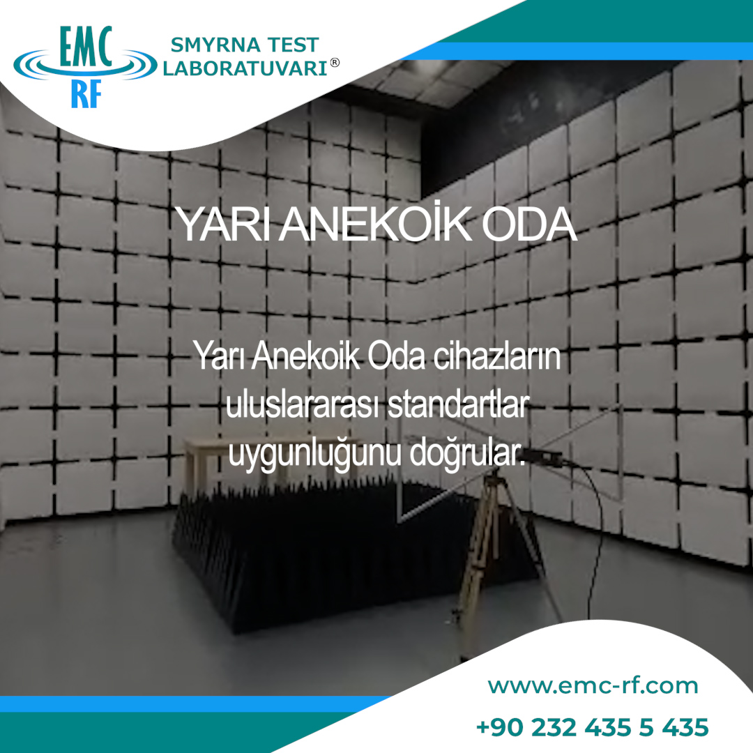 yari anekoik oda semi anechoic chamber